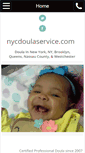 Mobile Screenshot of nycdoulaservice.com